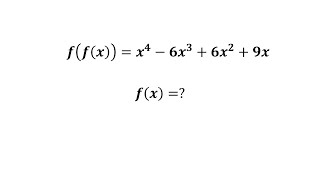 solving an equation with function/ functional equation