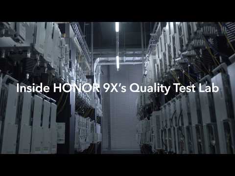 Inside HONOR 9X's Quality Test Lab - Bend Test
