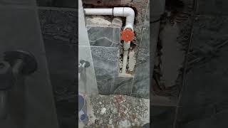 Bozulan Daire Ana Kesme Vanası Değişimi Yerine Göbeği Sökülebilir Şiber Vana Resimi