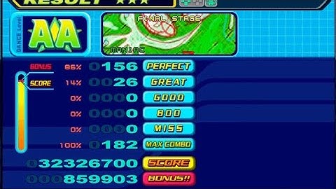 DDR 5thMIX - THE 7 JUMP (Maniac, 6) AA FC (no bar)