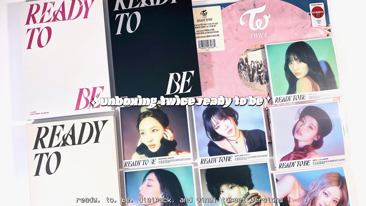 READY TO BE (DAHYUN, & CHAEYOUNG & TZUYU Ver.) Digital Album