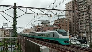 【新松戸駅】E657系K17編成ひたち9号いわき行き通過