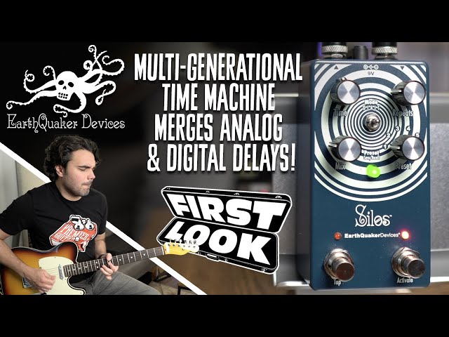 Digital & Analog Delay! Earthquaker Devices Silos Multi