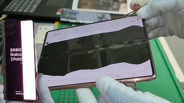 OMG!! Galaxy Z Fold 2 Screen Broken | sor samoun