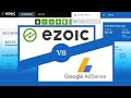Ezoic vs adsense earnings proof my experience after 1 year see the results