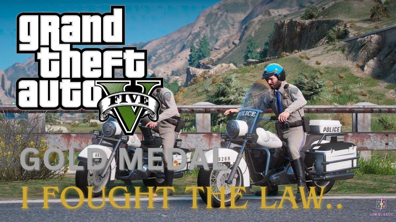 GTA 5 - Mission #38 - I Fought the Law... [100% Gold Medal Walkthrough ...