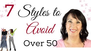 7 Styles Women Over 50 Should Avoid |  Do's and Don'ts