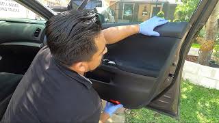 How to replace driver side mirror and passenger side mirror on a Nissan Altima