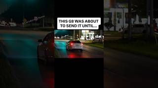 THIS G8 WAS ABOUT TO GO FULL SEND UNTIL… #pontiac #g8 #fullsend #streetracing #shorts