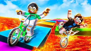 Roblox but you’re on a BIKE
