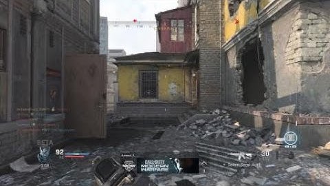 Call of Duty Modern Warfare cross map grenade kill! :)