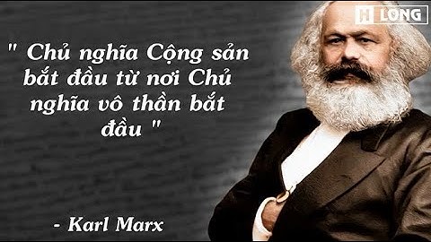 Top 10 vĩ nhân ảnh hương lớn nhất karl marx