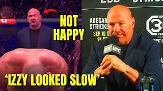 Dana White ANGRY About Strickland Win. Makes HORRIBLE Excuses For Adesanya