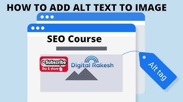 How to add alt text to image in php website - SEO Tutorial | SEO Course - 2021 - Digital Rakesh