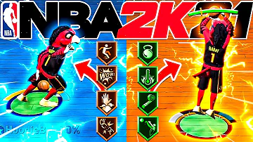 NEW BEST PLAYMAKING SHOT CREATOR SHOOTING & PLAYMAKING BADGES IN NBA 2K21! FASTEST SIGNATURE STYLES!