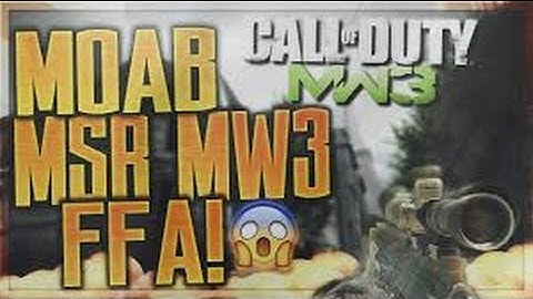 Moab 1V1 Sniper MW3-Aground