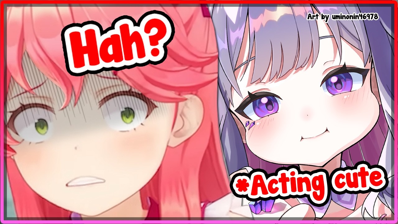 ☆*:.。.ミーコ.。.:*☆さま おまとめ ENG SUB/Hololive] Mikochi tried copying Biboo's cuteness strategy