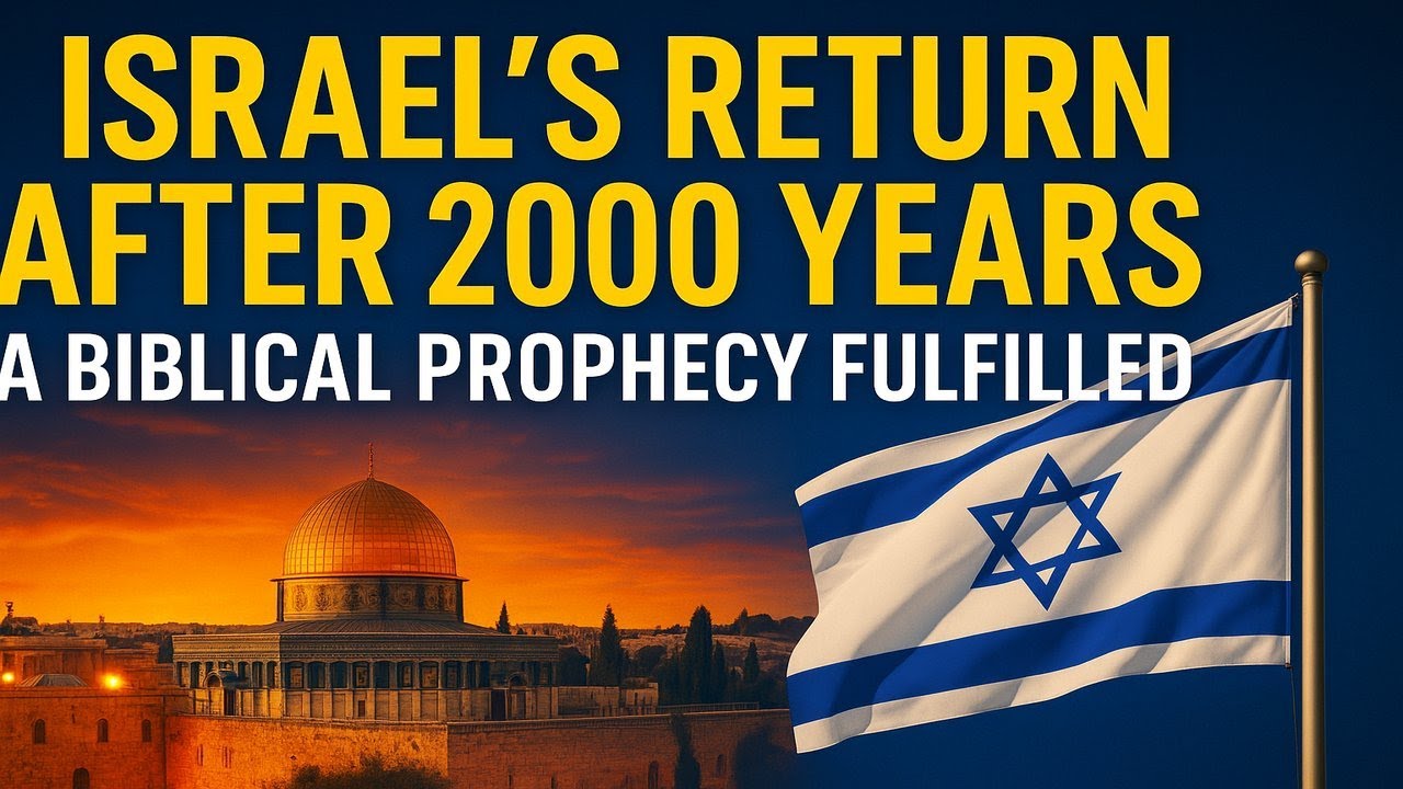 Israel's Return After 2000 Years A Biblical Prophecy Fulfilled - YouTube