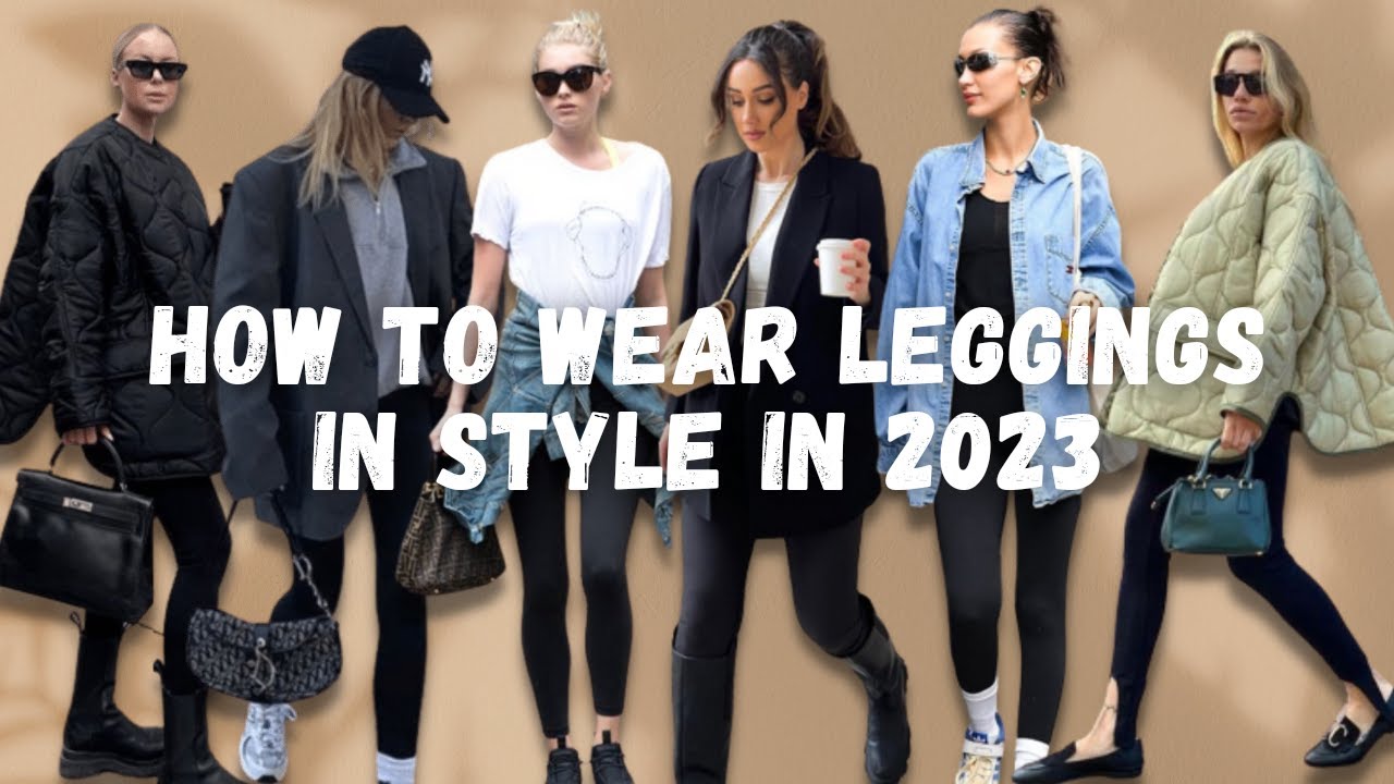 5 Ways To Wear Black Leggings 