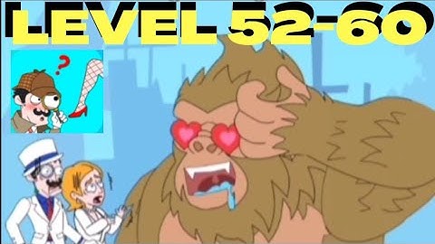Clue Hunter Level 52 - 60 Right VS Wrong | King Kong, Vampire, Bank Robbers | Gameplay Walkthrough