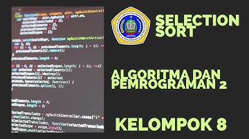 FTI - UNISKA BANJARBARU | Selection Sort(Algoritma&Pemrograman2)