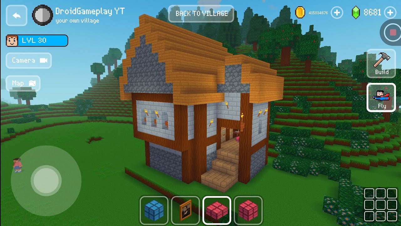 Small Survival House - Block Craft 3d: Building Game 
