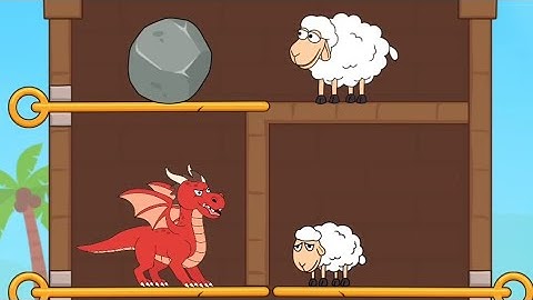 Hero Sheep Gameplay All Game Level Solution - Mobile Game Pull The Pin