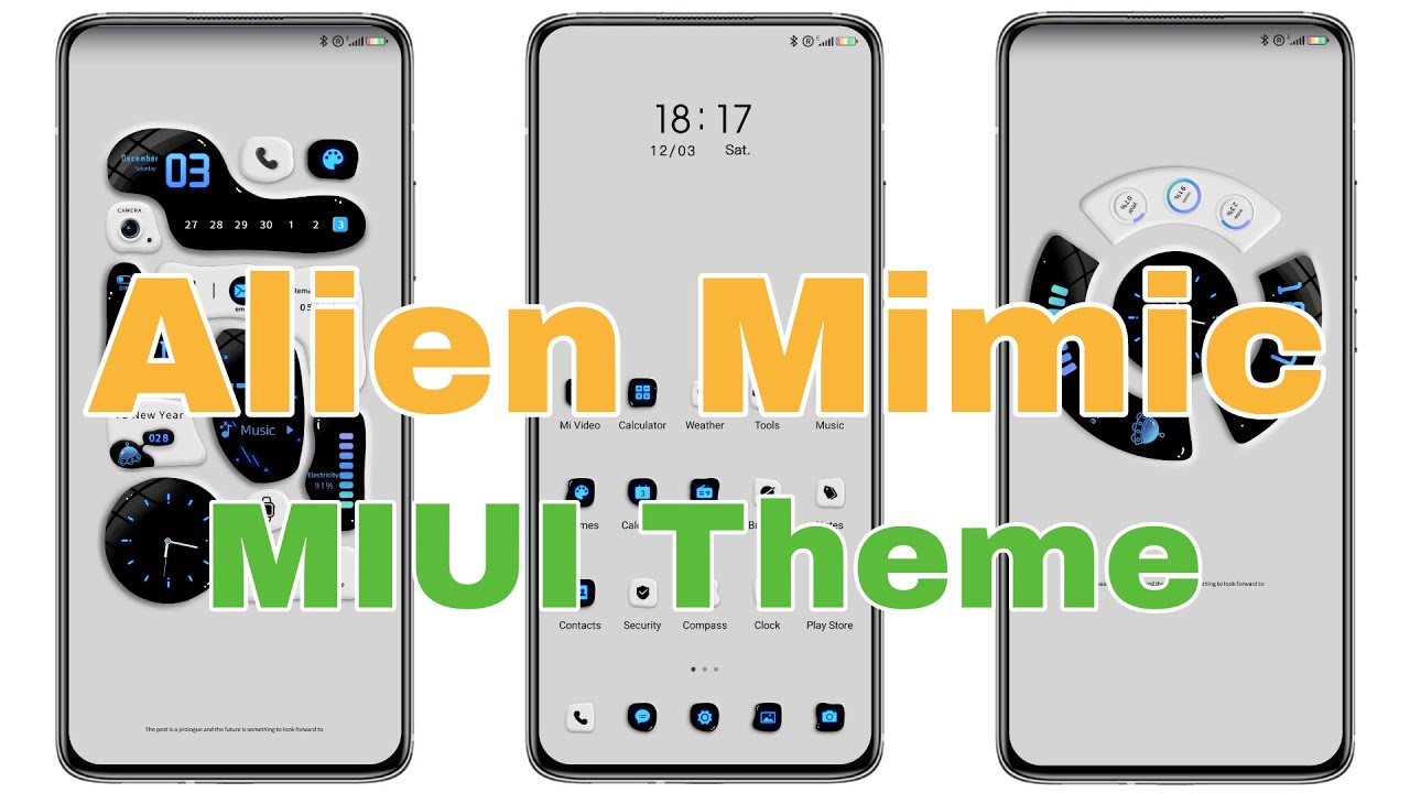 MIUI Theme: Alien Mimic