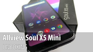 Allview Soul X5 Mini Unboxing in English (Entry Level Dual Camera Phone With Virtual Assistant)
