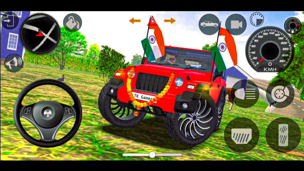 Modified Mahindra Thar😈Games:Indian Thar (Gadi Wala Games) Car Game Android Game - Android Gameplay