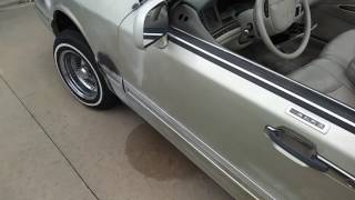 Sanding the convertible