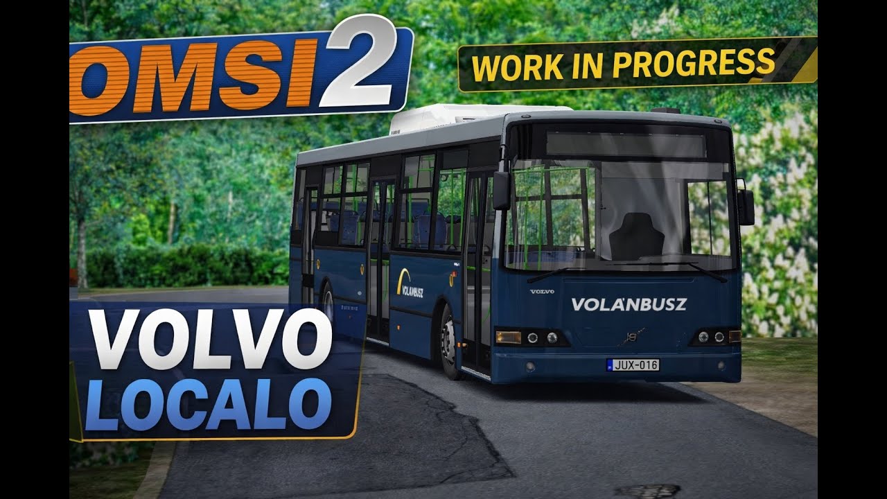 Volvo B7R Localo JUX-016 | OMSI 2 buszteszt / jelenlegi állapot