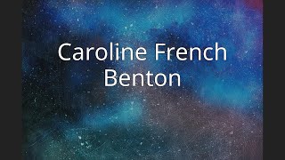 Caroline French Benton