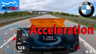 Bmw Ce 04 2022 - Acceleration - Gps Measured