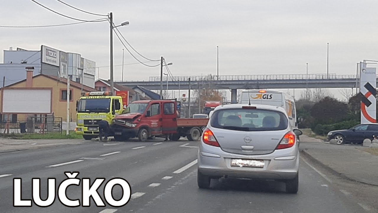 Zagreb | Sudar u Lučkom + kolona nastala nakon