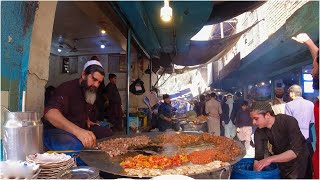 Street food - traditional food of Afghanistan | Jalalabad City | 4K