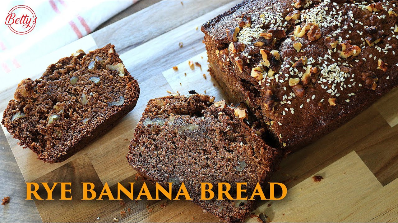 MOIST AND DELICIOUS RYE BANANA BREAD YouTube