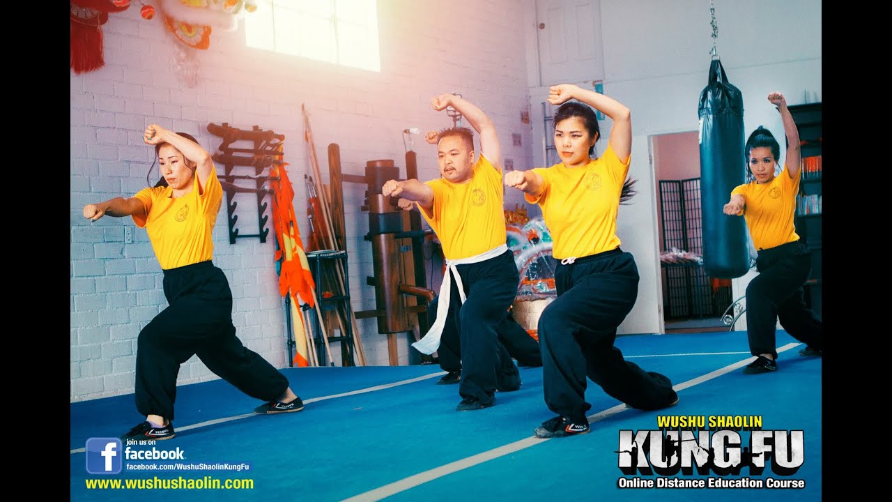 Lian Huan Quan 连环拳 Wushu Shaolin Kung Fu Yellow Belt YouTube