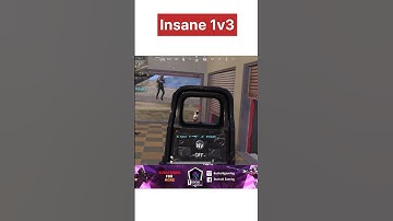 AKM Op 🔥Insane 1v3 clutch | Must Watch #viralvideo #shorts #bgmi #pubgmobile #tranding