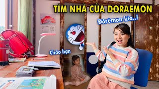 Chị Linh Nhi dẫn bé Cún đi tìm nhà của Doraemon - Doremon's House