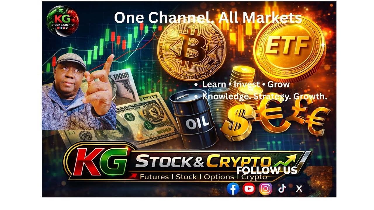 Welcome to KG Stock & Crypto – One Channel. All Markets.”