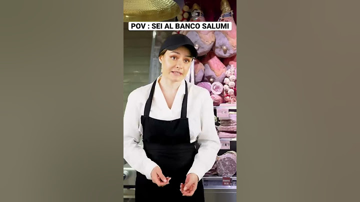 Pov : sei al banco salumi #shorts