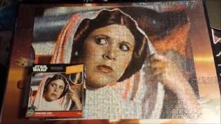 1,000 Piece Star Wars Princess Leia Photomosiacs Puzzle - 8/20/16