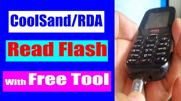 Qnet B25 How to Read Flash File China Coolsand Keypad Mobile with Miracle Crack v2.82