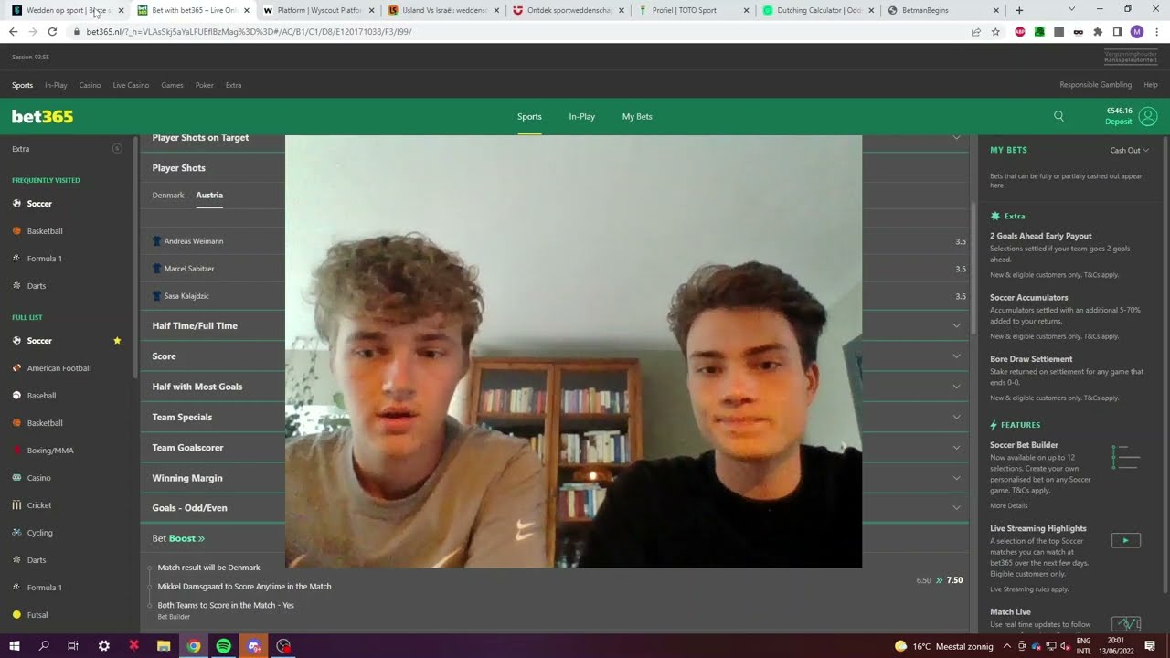 Analyse weddenschap Sabitzer