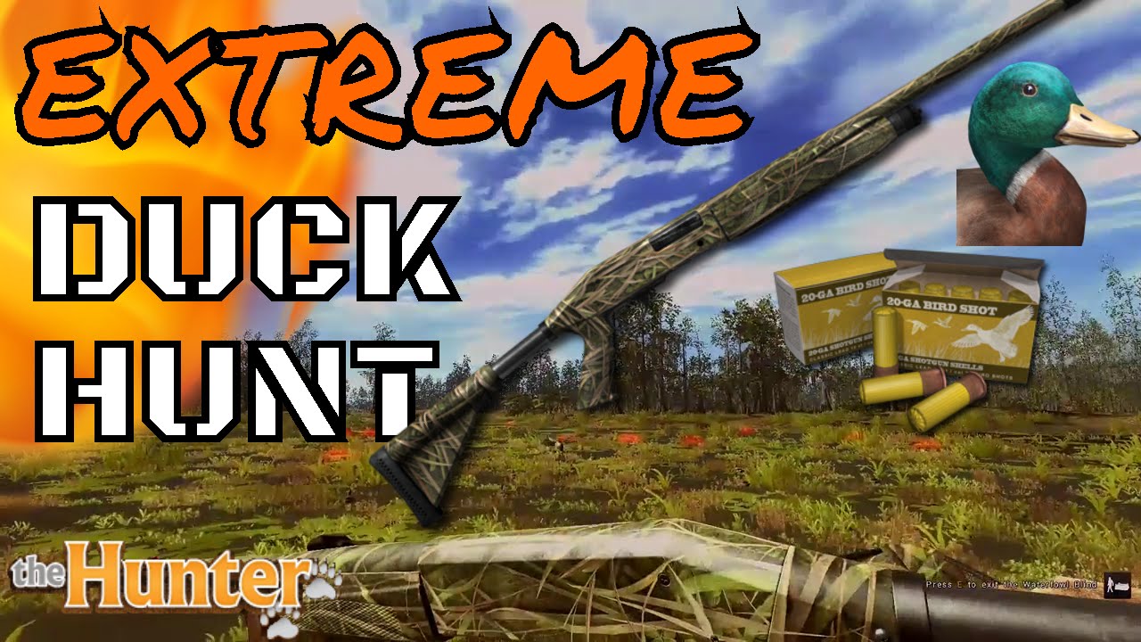 20-GA Automatic Shotgun - theHunter EXTREME Duck Hunt Montage