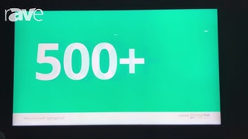 Integrate 2018: Signagelive Demos Remote Control Feature for Its Digital Signage Software at Samsun