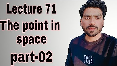 LEC 71||The point in space||part-02||applied math 2nd||Polytechnic second semester||