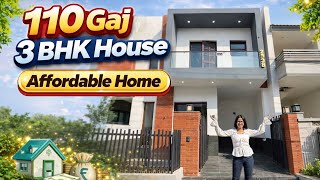 Brand New 110 Gaj 3 BHK Double Story House Design | House Sale in Sunny Enclave Mohali | Home Tour 