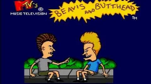 Beavis and Butthead Sega Genesis Complete Gameplay.